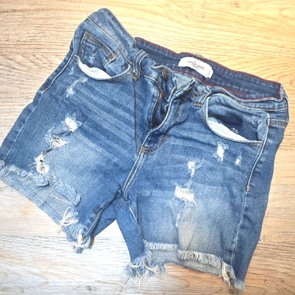 Carly Jean Los Angeles Denim Shorts